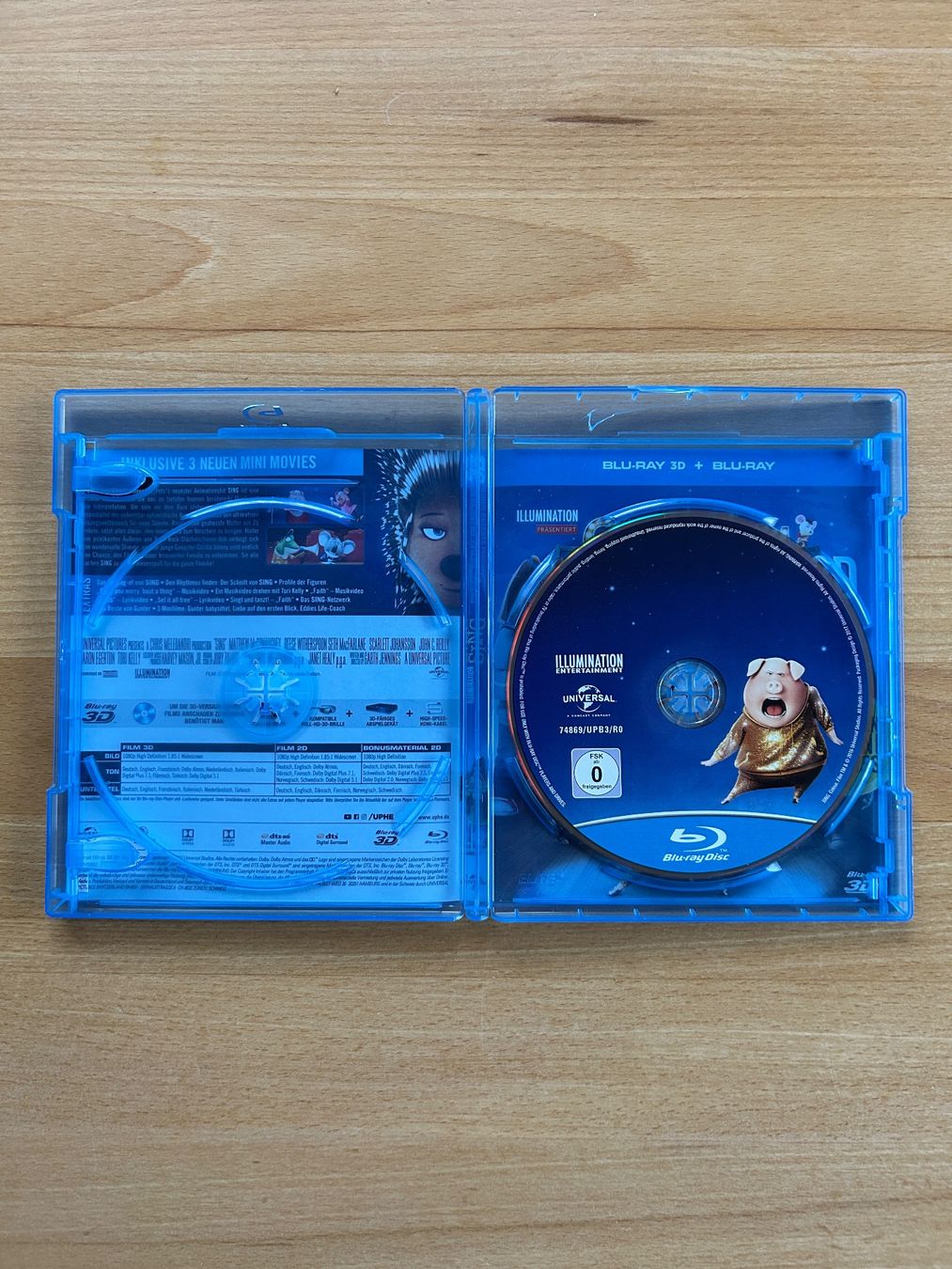 Alle DVDs: SING Blu-Ray – Gebraucht aus Grosswangen von che_gr 1