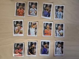 Alle 12 Coca Cola Panini WM 2026 Sticker Set