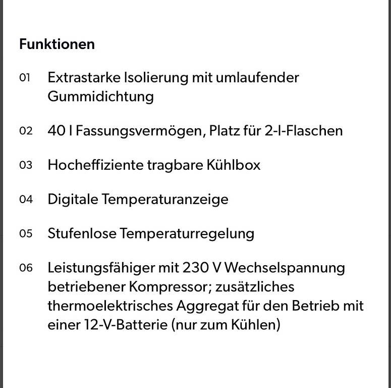 Frigoriferi & Refrigeratori: Kühlbox Dometic Kompessor B40D/CK40D  12V 230V – Usato da Uttwil venduto da afrikafan14 3