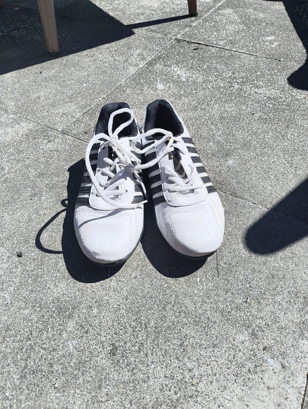 Scarpe da donna: Pro Step Schuhe, Weiss mit Streifen, Grösse 38 – Usato da Gettnau venduto da guerkli36