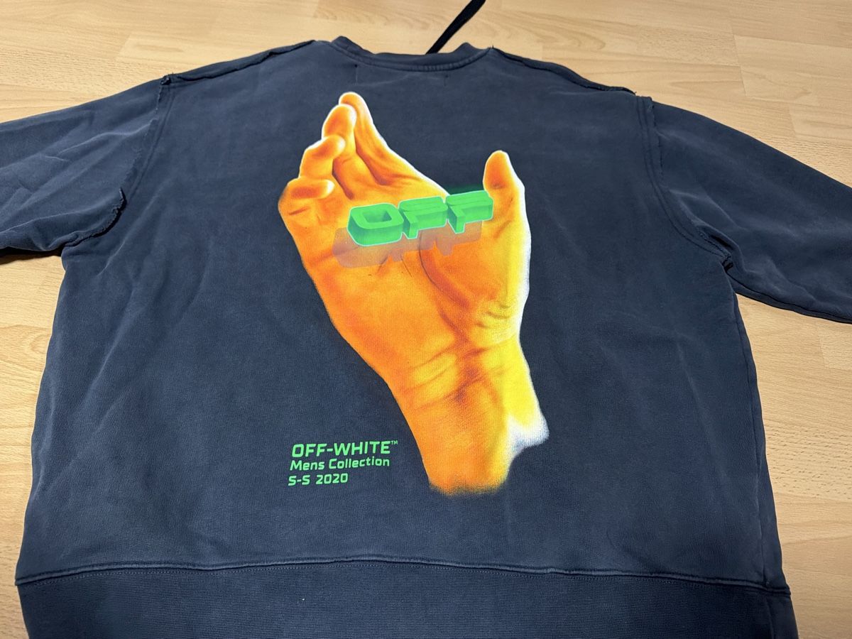 Off-White Maglioni & Felpe: OFF-WHITE Sweatshirt Pullover Gr M Oversized – Usato da Deitingen venduto da Himhip 2
