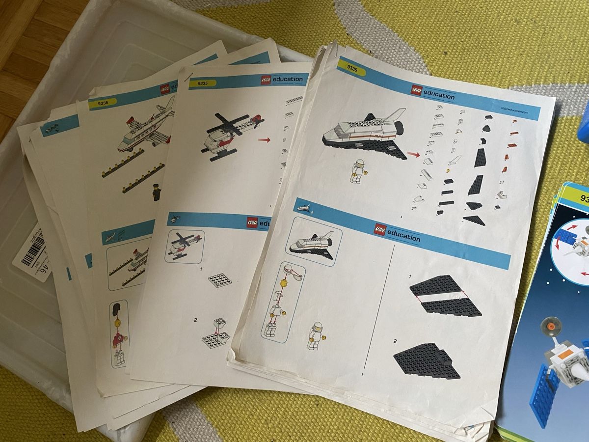 Lego Kit di costruzioni: Luftfahrt LEGO Education Set 9335 – Usato da Bern venduto da sividigis 6