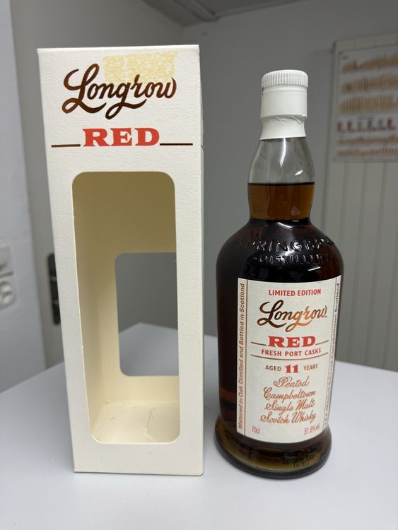 Longrow Red Limited Edition 11 years, 53.1%, Schottland (Neu und ...