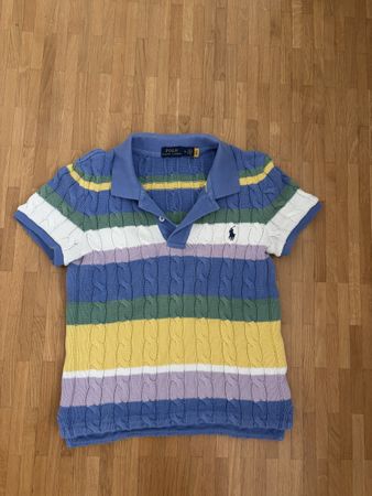 Polo Ralph Lauren Strick Polo bunt gestreift Grösse M