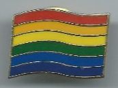 Rainbow Flag Pin / Pride Sommer