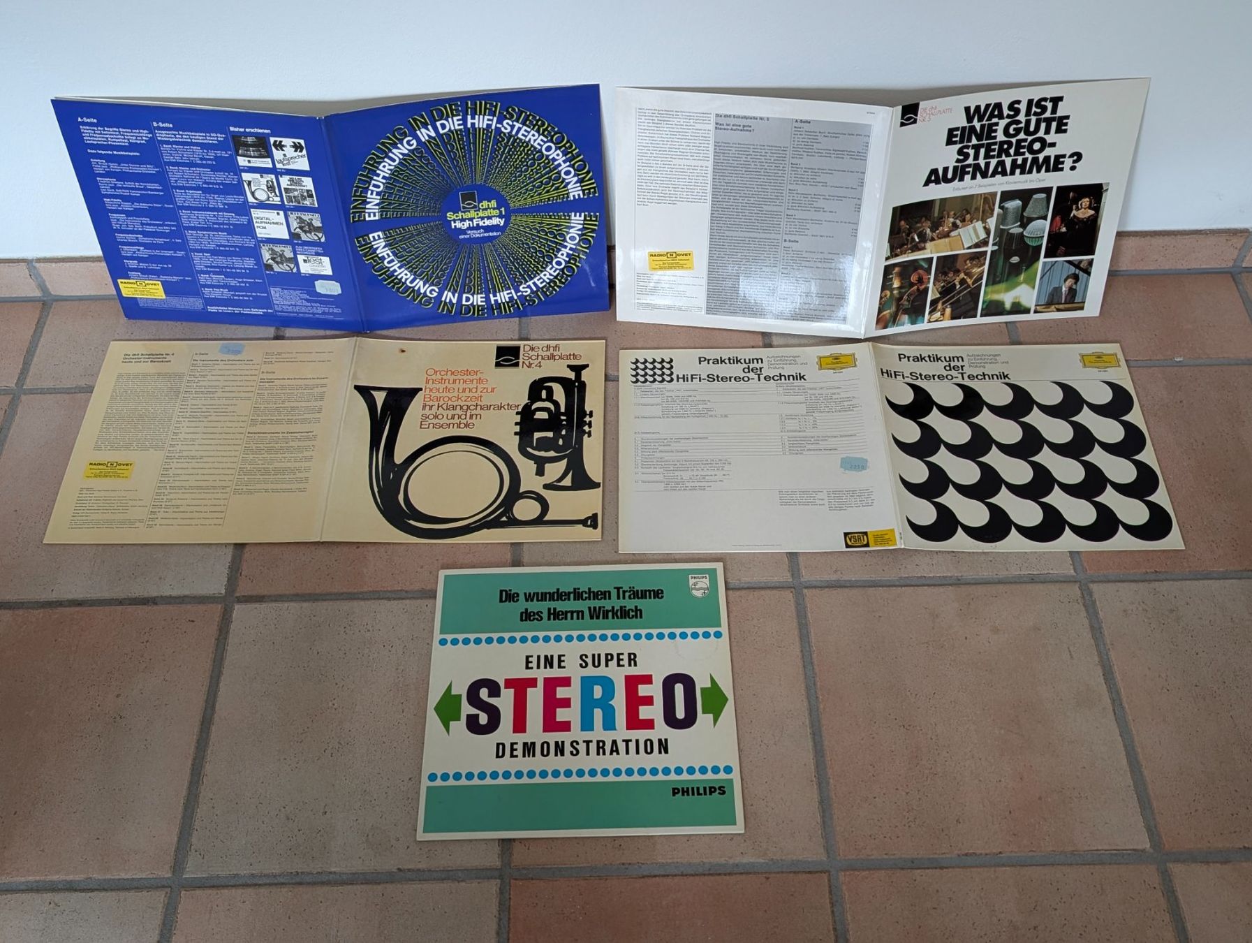 Vinyles: 5 x Hifi Einstellungen – D'occasion à Ebikon par soundundvielfalt