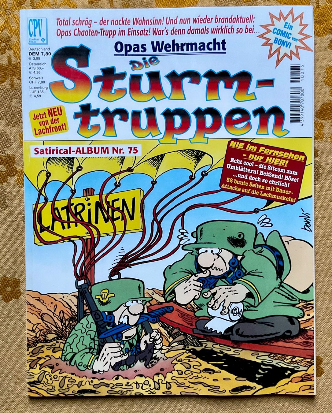 Fumetti: Die Sturmtruppen Satrirical-Album Nr 75 – Usato da Endingen venduto da nathan05