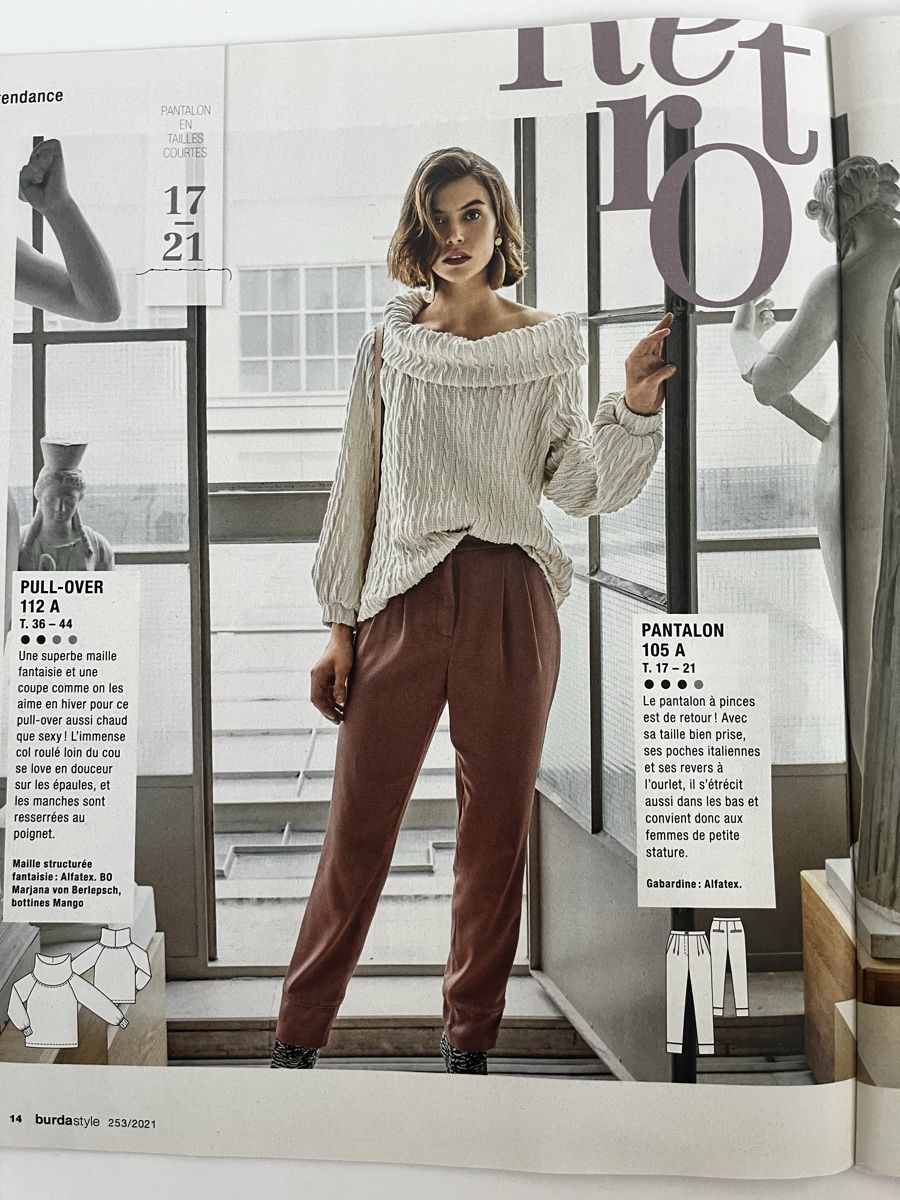 Zeitschriften & Magazine: Burda Style Janvier 2021 Magazine – Gebraucht aus Champlan von Cjayretro 5