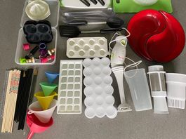 50-teiliges Küchenset: Stabmixer, Toperware, Salatschale etc