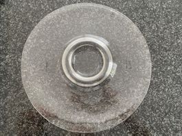 Servierplatte Ø 38 cm, Transparent von Hergiswil.