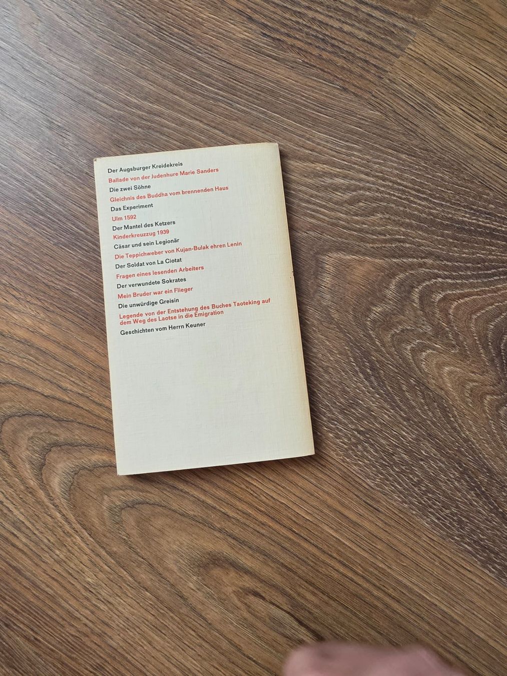 Libri: Kalendergeschichten von Bertolt Brecht – Usato da Nebikon venduto da Japostyle_2 2