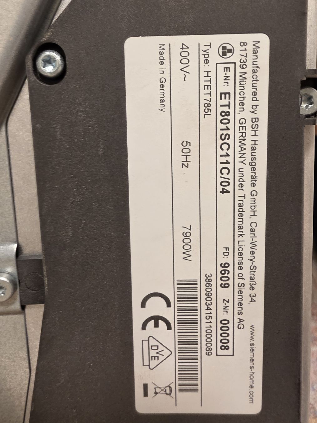 Küchengeräte: kochfeld siemens – Gebraucht aus Rupperswil von Badem58 6