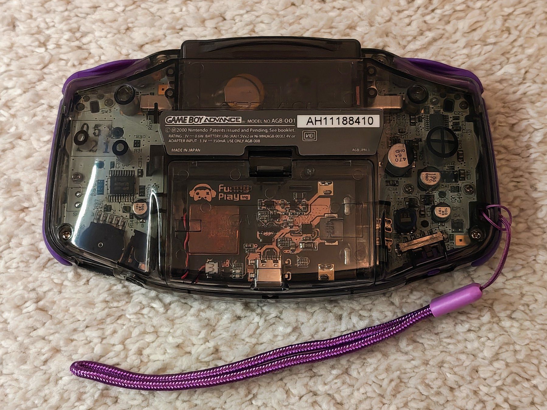 Nintendo Console: Game Boy Advance Smoke Purple – Usato da Oftringen venduto da RetroMister 1