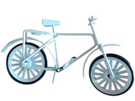 Puppenstube Fahrrad Peugot