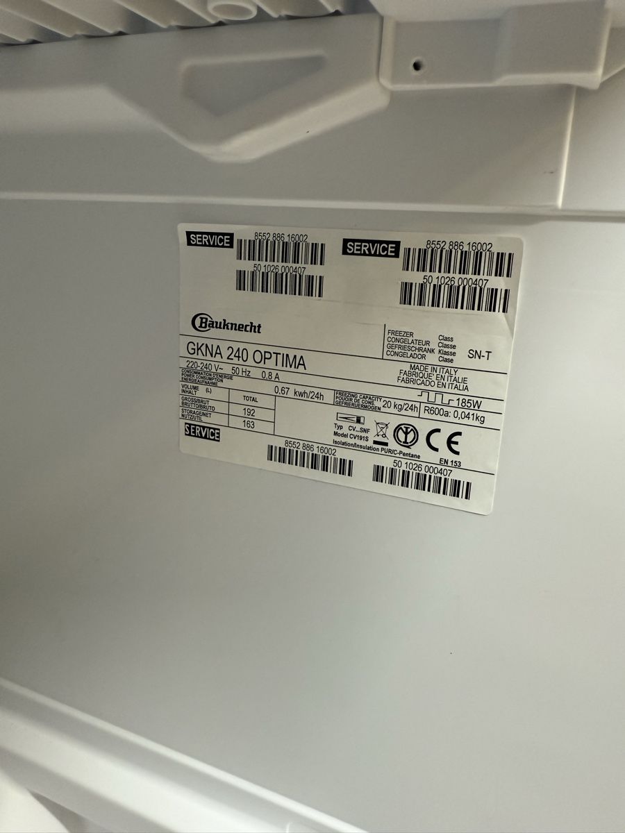Bauknecht Congelatori: Tiefkühlschrank Bauknecht – Usato da Ebikon venduto da Rechsteiner90 3