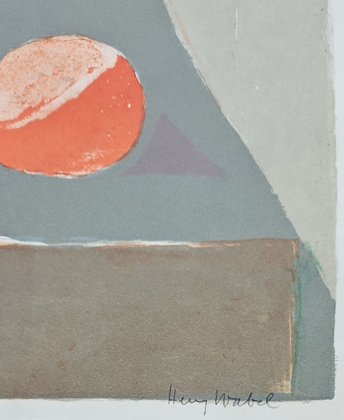 Grafica & Litografie: Henry Wabel (1889-1981) - Farblithographie – Usato da Elgg venduto da cuendetkunst 2