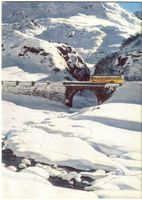 CP/AK: PTT - Schweizer Alpenpost "Julier" 1966