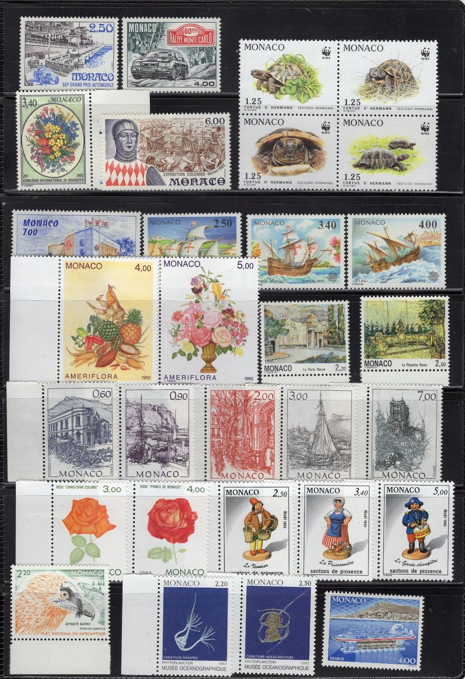 Alle Briefmarken: R5110  /  MONACO 1990-1994 – Neu (gemäss Beschreibung) aus Ste-Croix von MONT-TAGNAC 3