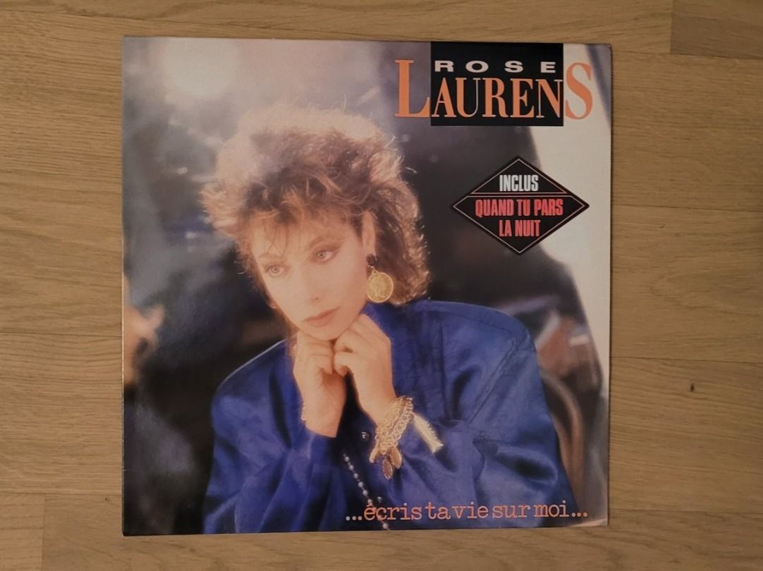 Vinyles: LP  Rose Laurens – D'occasion à Martigny par MZ-67