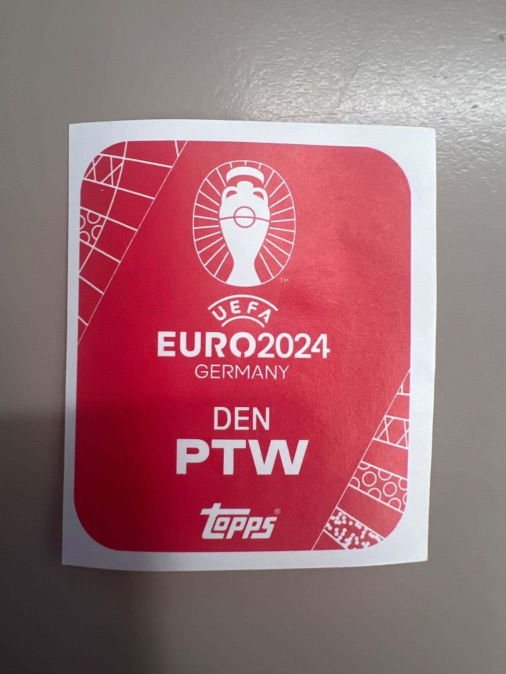 Topps Sammelbilder & Trading cards: Topps EM 2024 ROT Rasmus Hojlund DEN PTW – Neu (gemäss Beschreibung) aus Dietikon von Emoruk 1