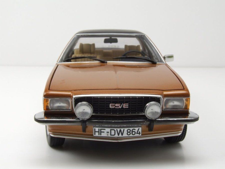 Opel Modellini d'auto: Opel Commodore B GS/E Coupé 1972-1977 dunkelbraun met. / – Nuovo e nell'imballaggio originale da Gerlafingen venduto da espero88 3