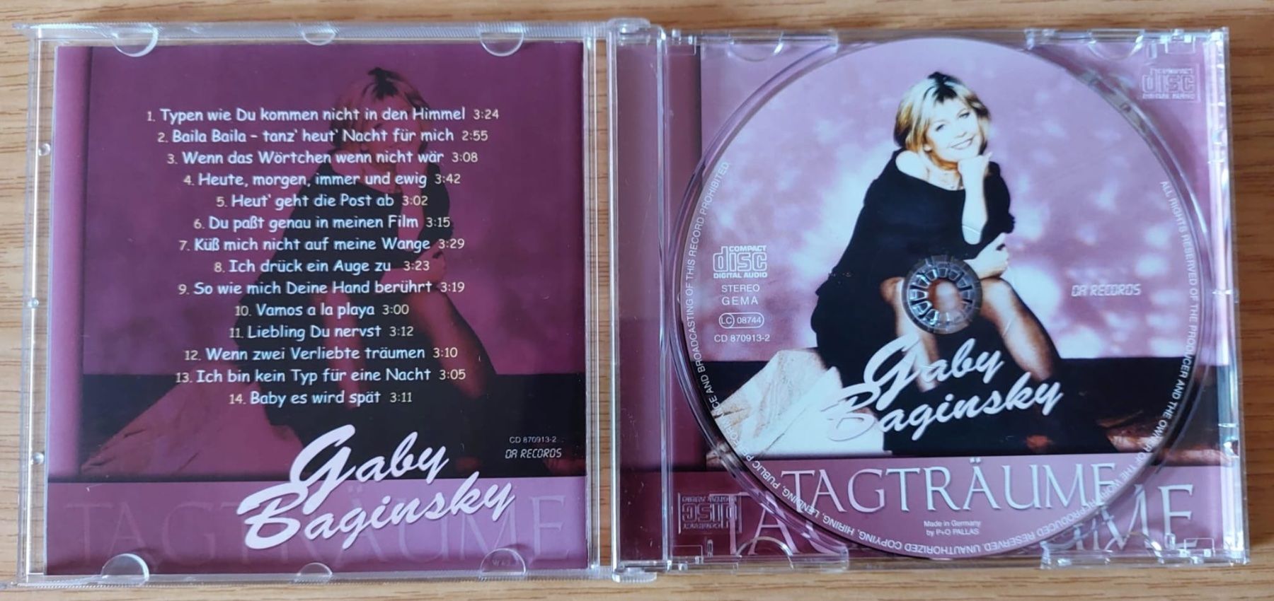 CD: CD - Gaby Baginsky - Tagträume. – Usato da Urtenen-Schönbühl venduto da Kahru 1