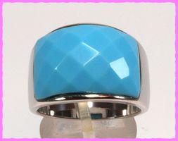 Wow, breiter Ring mit Zirkonia