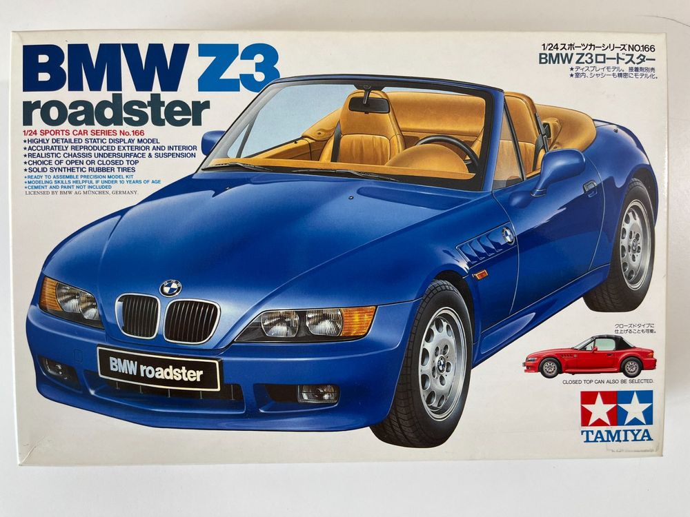 Tamiya 1/24: BMW Z3 Roadster | Kaufen auf Ricardo