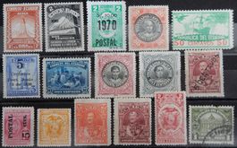Ecuador Lot mit alten Werten III