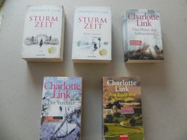 5  Bücher Taschenbücher von Autorin Charlotte Link 1989-2011