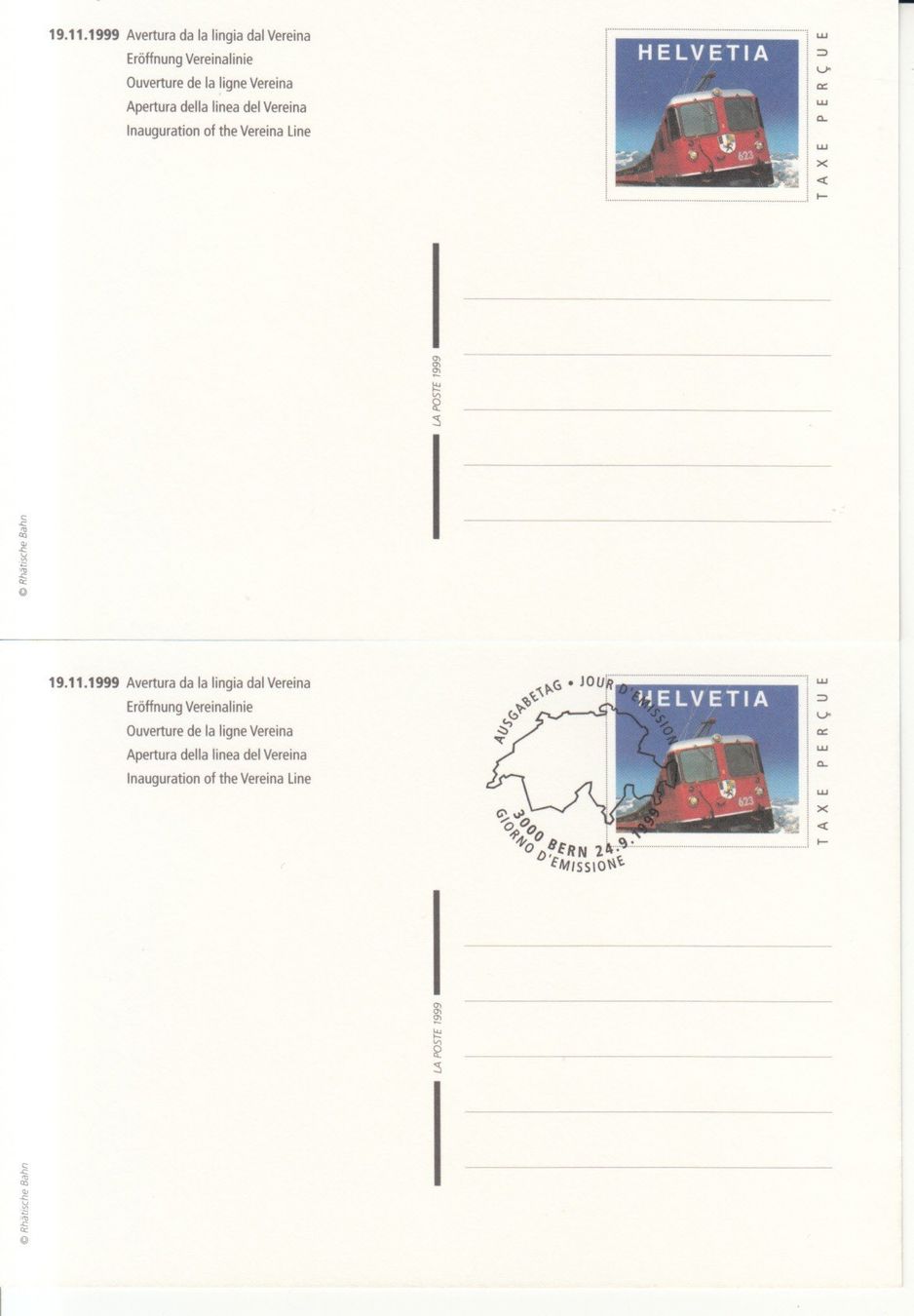 Tutti i francobolli: SGK PK 246 postfrisch und mit ET – Usato da Bürglen TG venduto da StampGraf 1