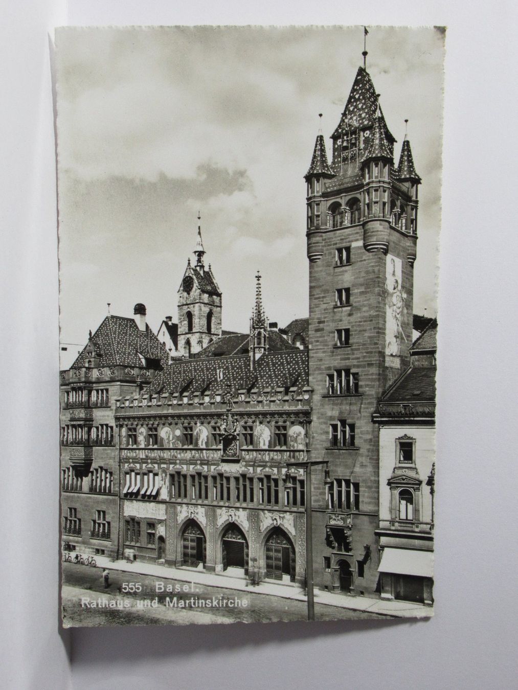 Cartoline postali: Basel , Rathaus und Martinskirche – Nuovo (secondo la descrizione) da Grenchen venduto da Bluemchen1900