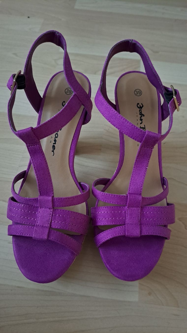 Scarpe da donna: John Bamer Sandale pink Gr. 39 – Nuovo (secondo la descrizione) da Winterthur venduto da Dream_of