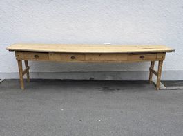 Tisch zum Herrichten 350 cm lang