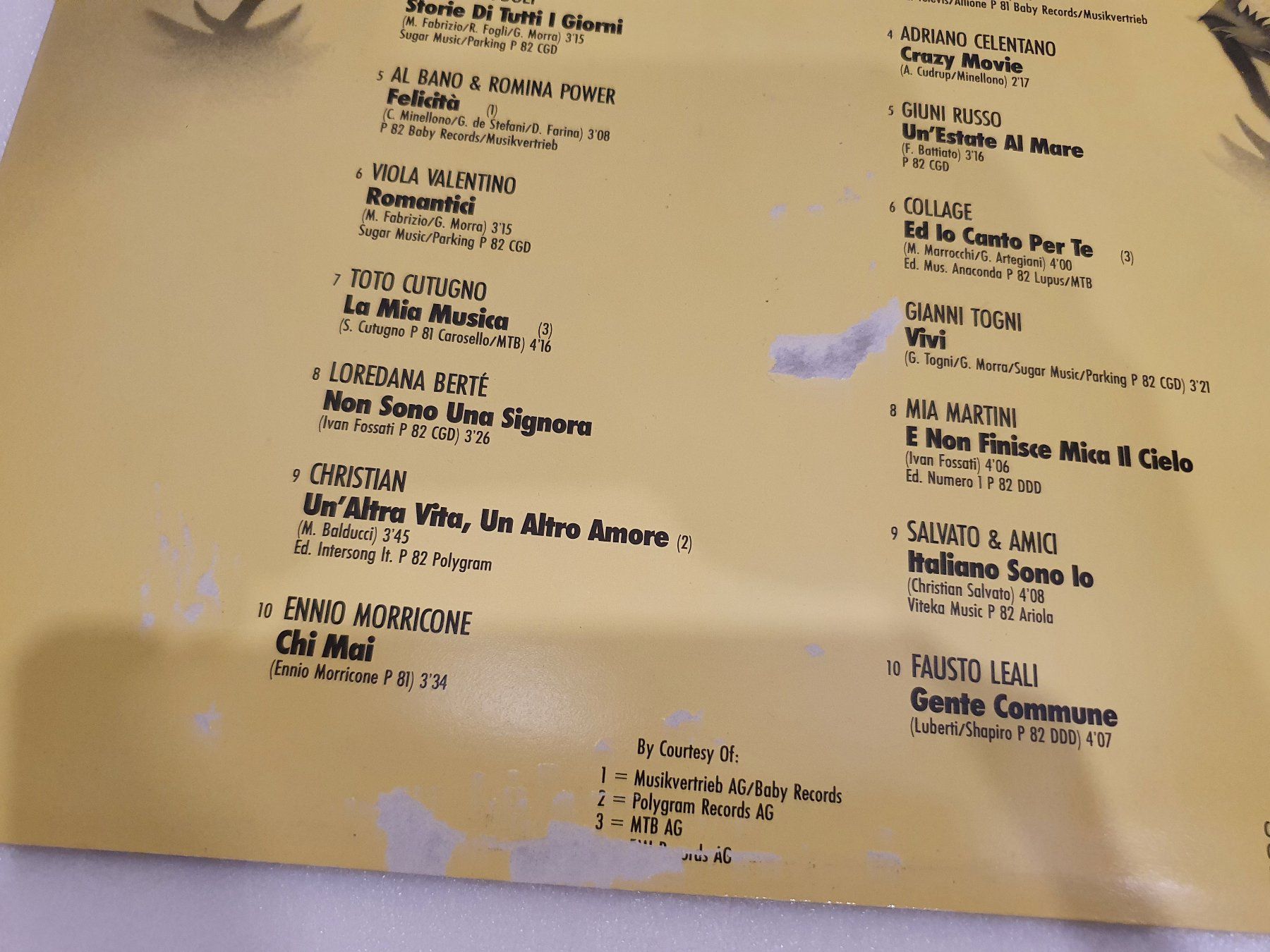 Dischi in vinile: Italo-Hits Super 20 – Usato da Uster venduto da Vinyl-Leidenschaft 2