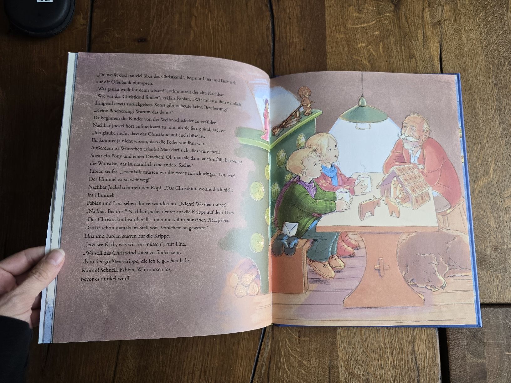 Bücher: Kinderbuch Die goldene Weihnachtsfeder  – Gebraucht aus Wittenbach von Tigerlili 7