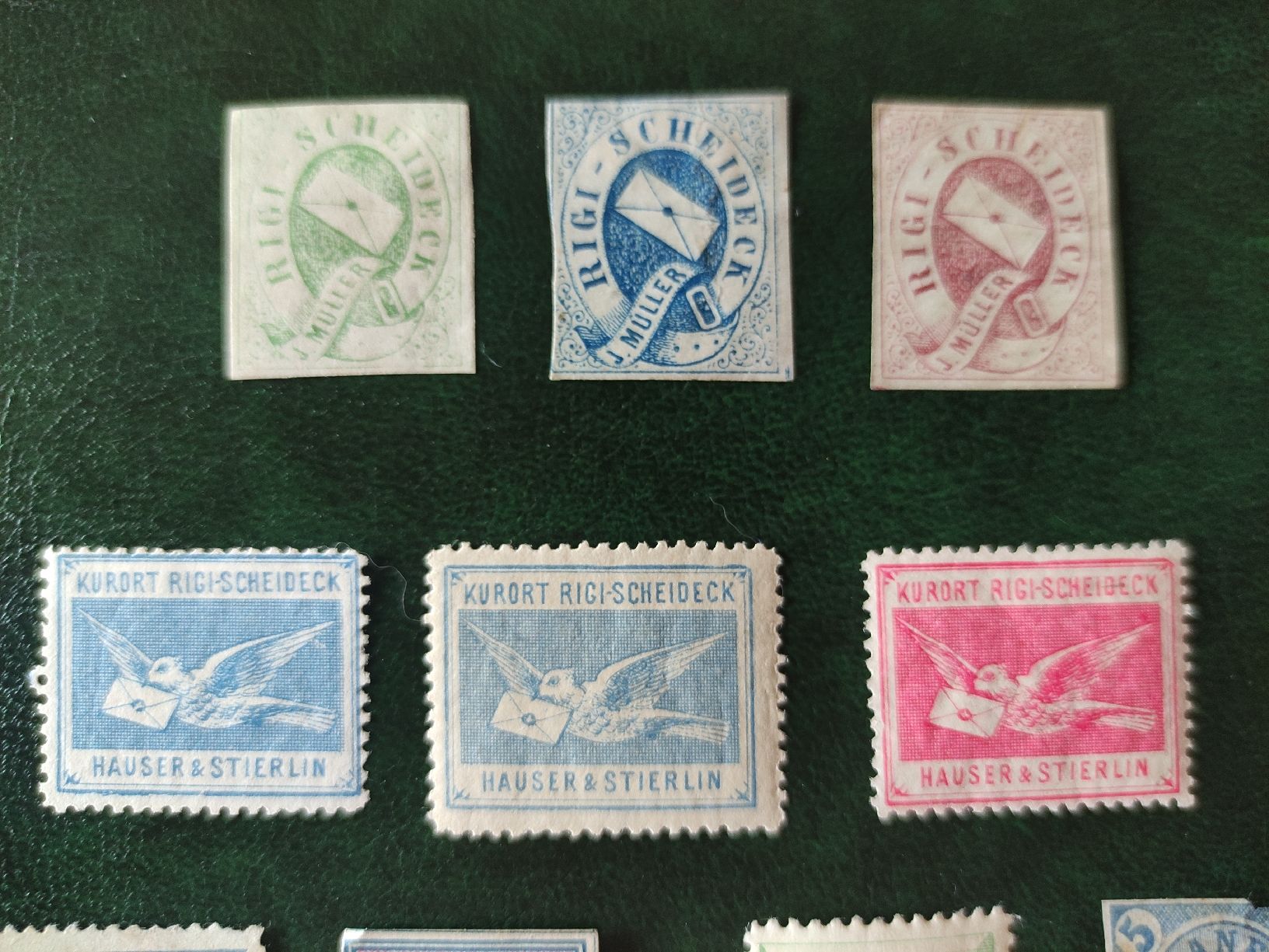 Alle Briefmarken: Hotelpostmarken – Gebraucht aus St. Gallen von Pintador 3