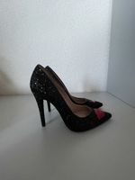 Escarpins Chiara Ferragni noirs paillettes T.38💋💄
