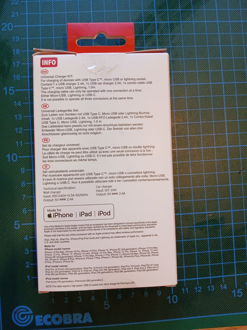 Caricabatterie: Ladegerät Set USB-C Lightning Universal, Neu & OVP! – Nuovo e nell'imballaggio originale da Derendingen venduto da Gaston.J 2