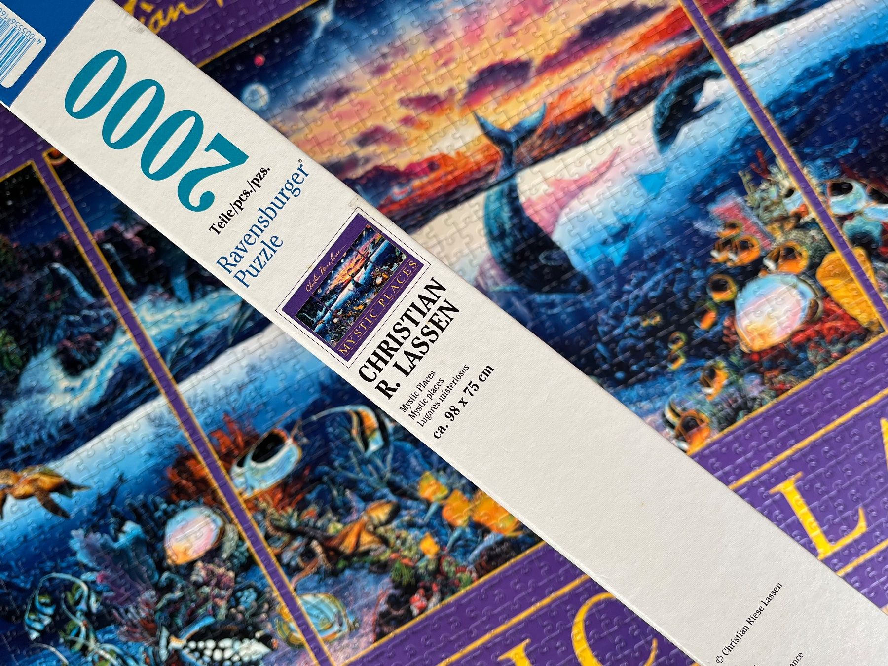 Ravensburger Puzzle: Ravensburger Puzzle Mystic Places 1998 – Usato da Zürich venduto da Gurkis 2