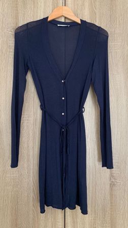 Northland feine luftige leichte Strick Jacke blau Grösse S/M