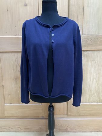 Yellow Label Cardigan, Gr. M, Baumwolle/Seide, Top Zustand!