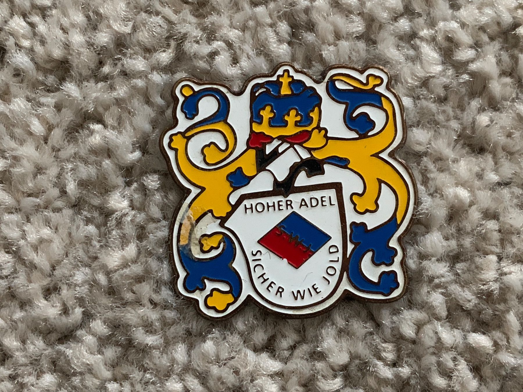Placchette & Badge: Pin Hoher Adel – Nuovo (secondo la descrizione) da Oberweningen venduto da Jogi2