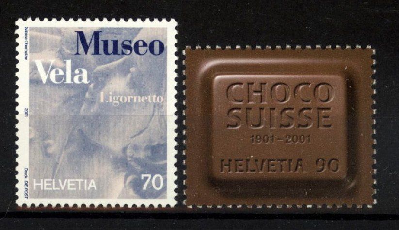 Tutti i francobolli: 2001, Sondermarken, Museo Vela, Choco ** (1) – Usato da Willisau venduto da Vollstempel