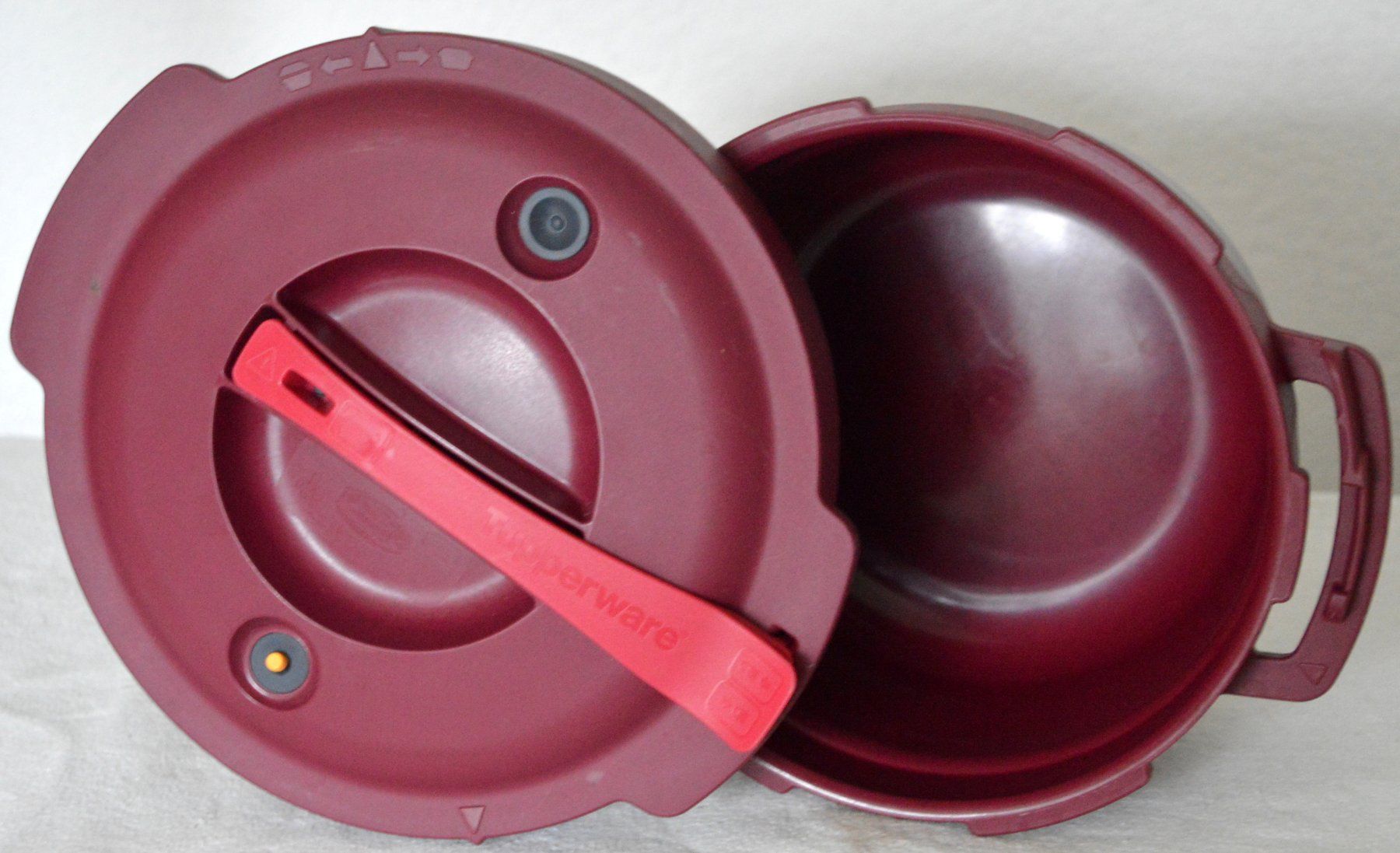 Tupperware Küchengeräte: Tupperware MicroQuick Pressure Cooker/ Schnellkochtopf 3L – Gebraucht aus Collonges von  4