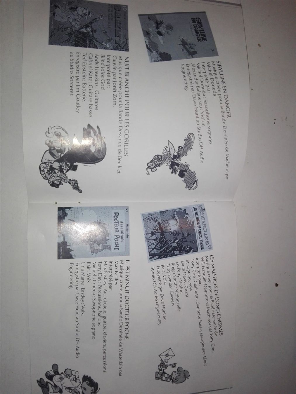 CD: Bandes Originales du Jornal de Spirou – Usato da St. Gallen venduto da elkapone 5