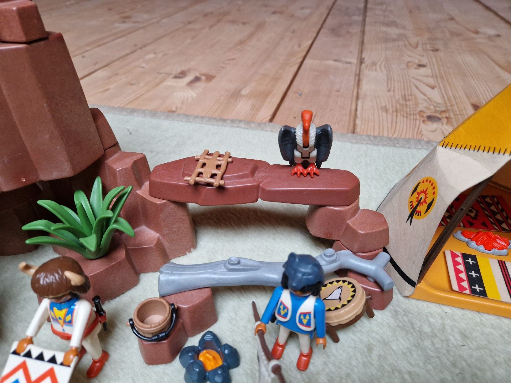 Playmobil Spielzeuge: Playmobil Indianer - grosses Set – Gebraucht aus Baden von Spill_4 7