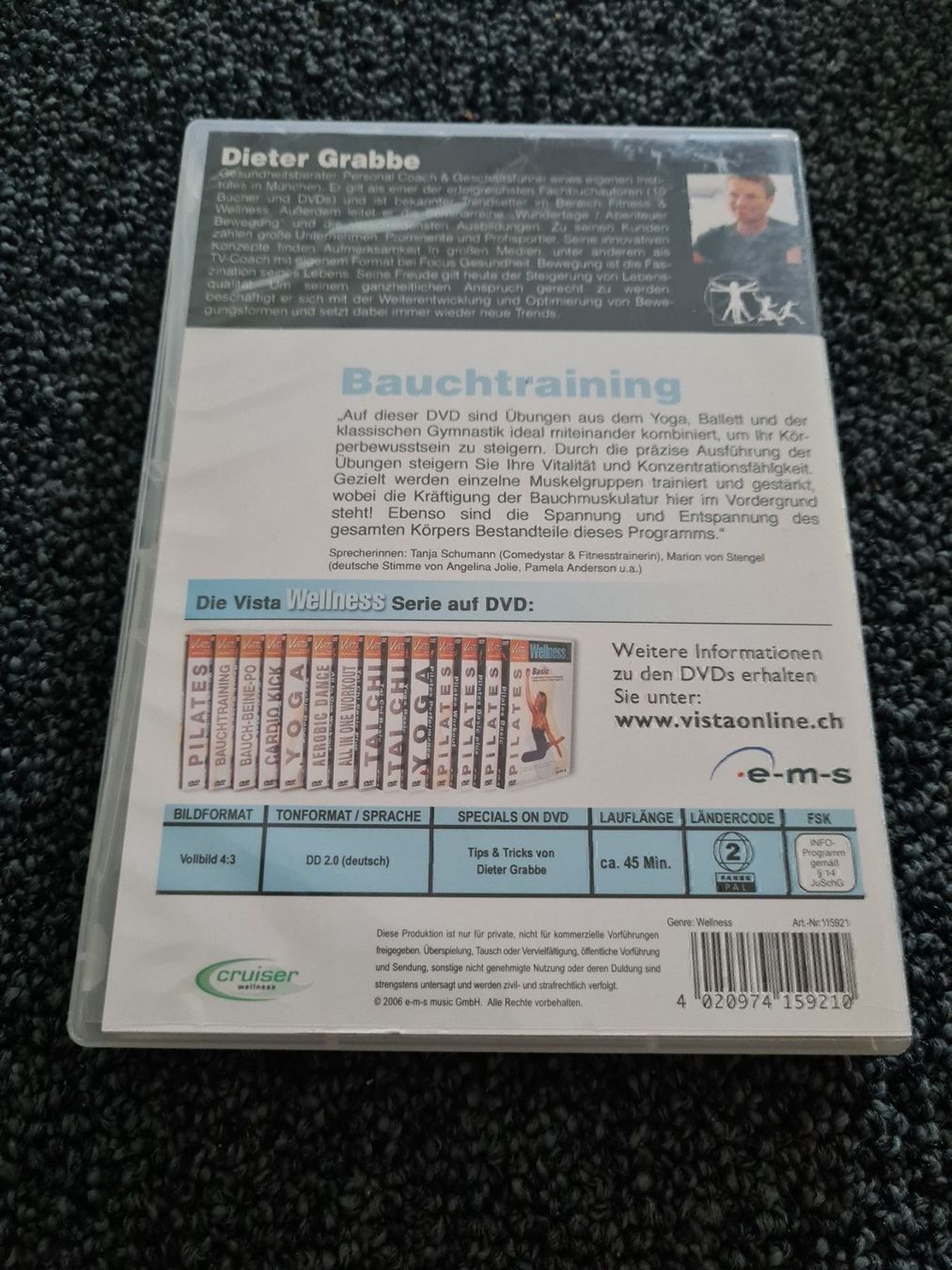 Tutti i DVDs: WELLNESS BAUCHTRAINING(8170) – Usato da Ruswil venduto da Ruck.Zuck. 1