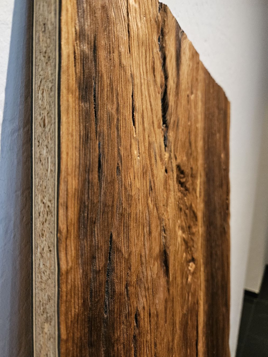 Servierplatten: 3D Reliefplatte Echtholzfurnier Lärche geräuchert – Neu (gemäss Beschreibung) aus Bertschikon Gossau von simla09 2