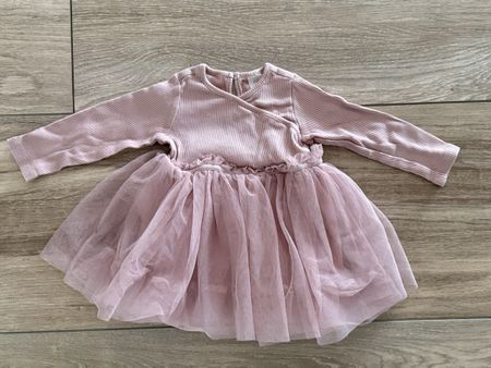Hübsches rosa Kleid aus Tüll Größe 74 H&M 💖